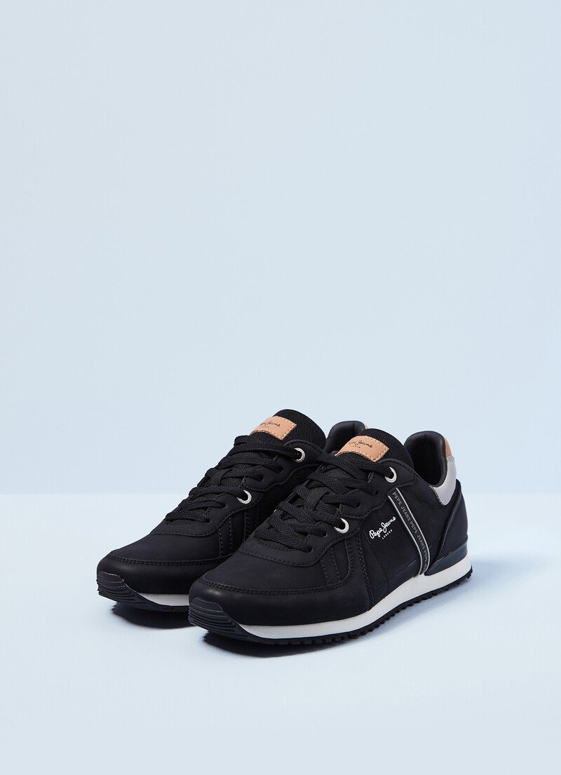 Outward Alleviate abstract Tenis Pepe Jeans Descuento - Tinker Eco-leather Sports Hombre Negros